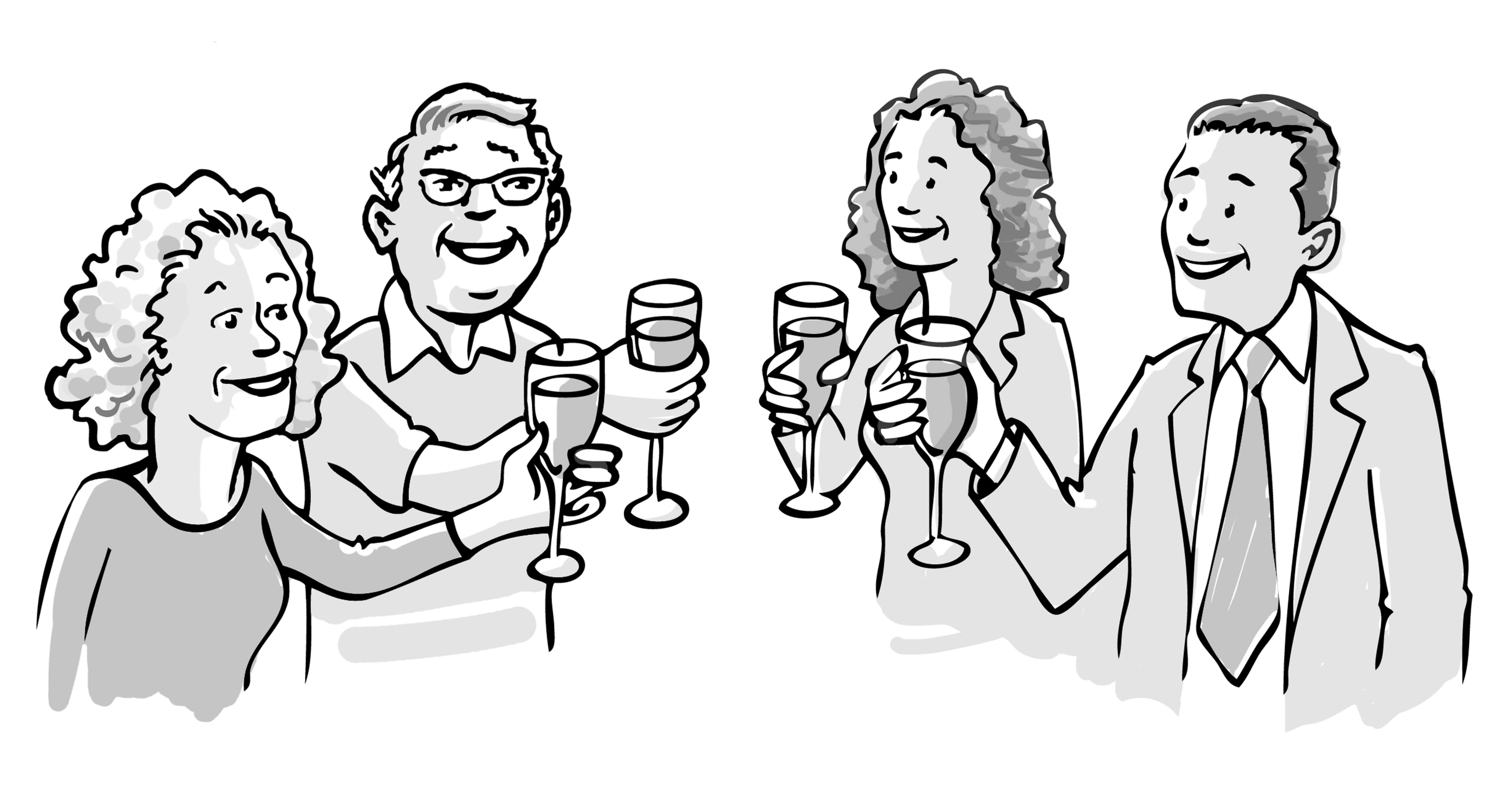 Opa en oma-proost Opa en oma-proost